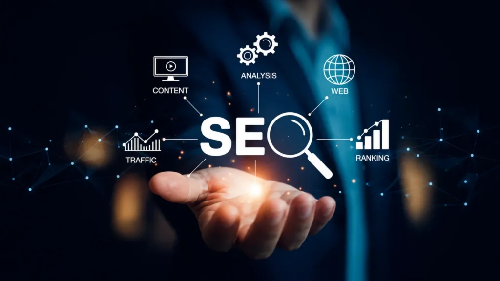 leading freelance digital marketing analyst in Sharjah. SEO image